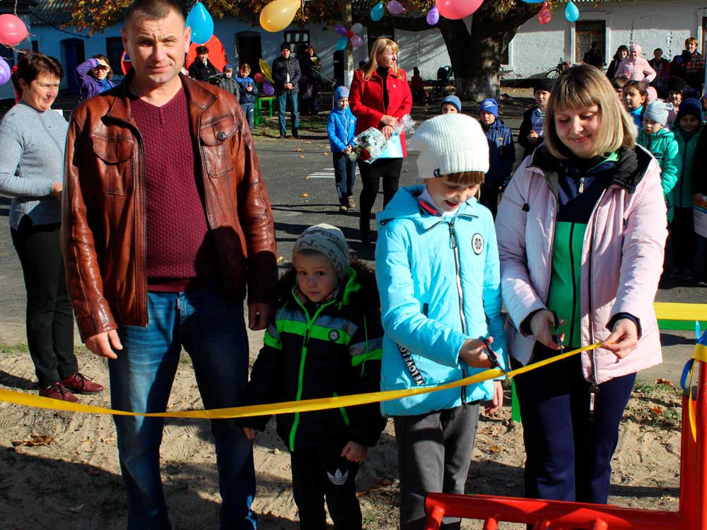 У Кочубеївці відкрили простір для активного сімейного відпочинку